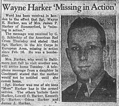 harker wayne e