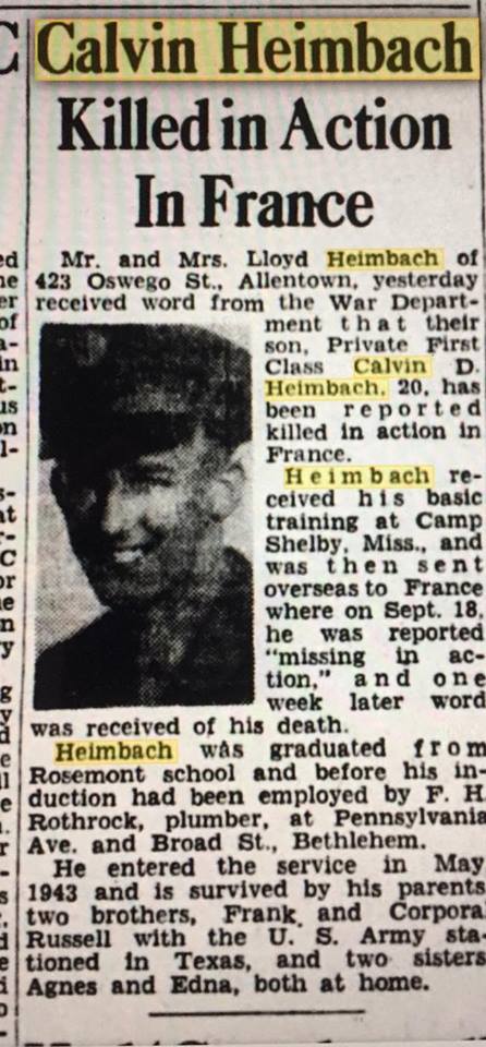 heimbach calvin presse