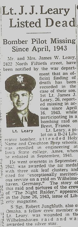 LEARY james j