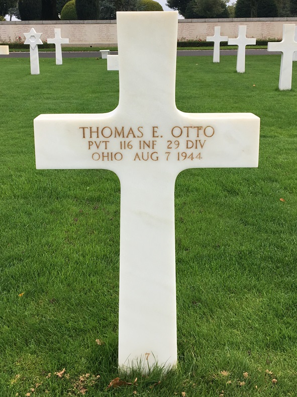 OTTO Thomas E - 116 IR 29 ID