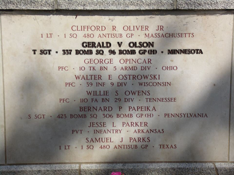 olson gerald vernon mur