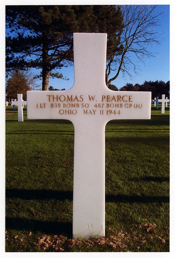 PEARCE Thomas W tombe