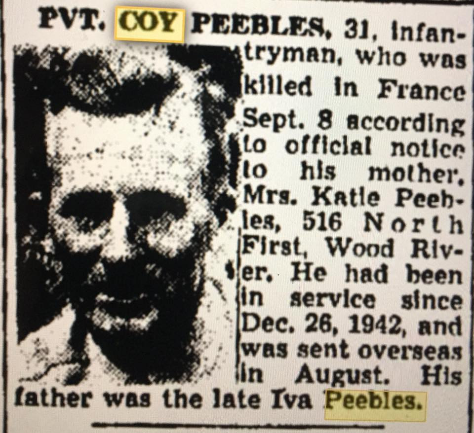 peebles coy r presse