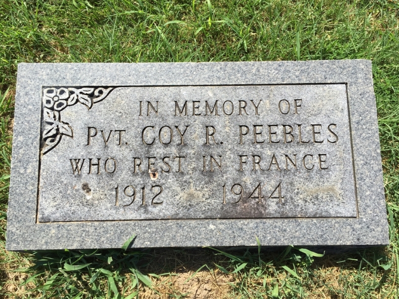 peebles coy r stele