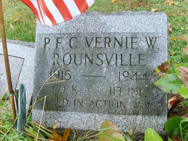 rounsville vernie w stele